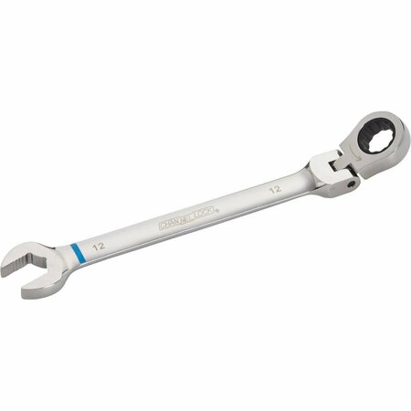 CHANNELLOCK Metric 12 mm 12-Point Ratcheting Flex-Head Wrench 321176